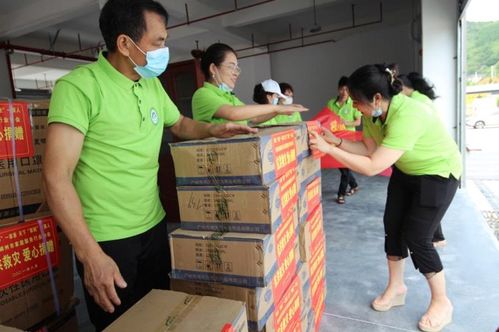 郴鄭家協一家親——郴州家庭服務行業協會向鄭州家政服務企業捐贈抗洪防疫用品